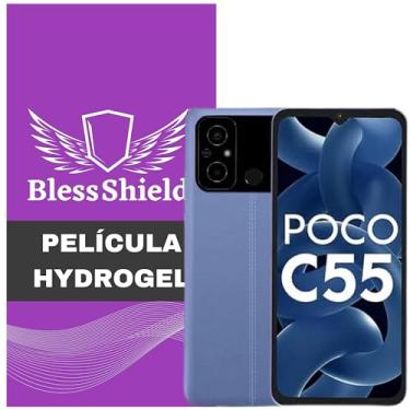 Imagem de Película Hydrogel Privacidade Compatível Com Xiaomi Linha Poco - BlessShield HD Premium (Poco C55)