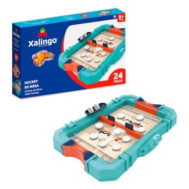 Imagem de Xalingo Brinquedo Infantil Hockey de Mesa 24 Peças