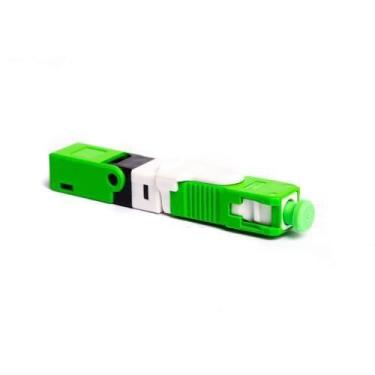 Imagem de Conectores Fast Oneclick Sc/Apc Reutilizável Verde Hfo 100Un, Verde