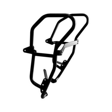 Imagem de Proteção Lateral Tubular Tiger 900GT Rally 2020 2021 Preto - Start Rac