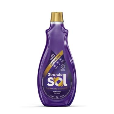 Imagem de Limpador Perfumado Suave Magia Girando Sol 1L, Higienizador Multiuso Perfumado, Lilás, Perfumação Prolongada Para Banheiro, Fritura E Pet, Inibe Maus Odores, Sua Casa Merece O Melhor Cuidado