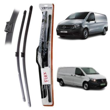 Imagem de Palheta limpador parabrisa mb mercedes bens vito 2016 2017 - Girar Rol