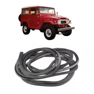 Imagem de Par Borracha Porta Toyota Bandeirante 1962 Até 1984 - Supercenter Auto