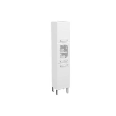 Imagem de Cristaleira de Cozinha Paneleiro Evidence 7032 c/ 3 Portas (1 c/ Vidro) 40cm Branco - B...