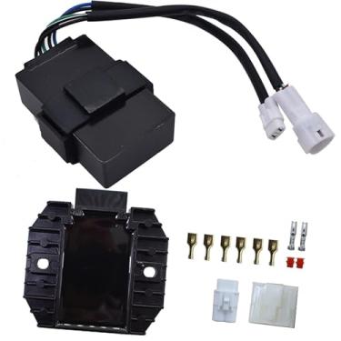 Imagem de marddpair Retificador regulador de tensão CDI Box substituição para Kawasaki Bayou 300 KLF300B 1988-1991 21119-1302