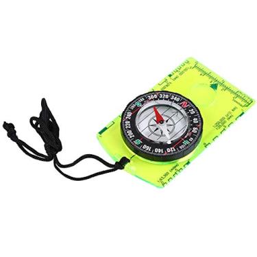 Imagem de Bússola Acrílica Leve Profissional Com Lupa para Mochila de Caminhada, Ideal para Meninos Iniciantes, para Acampar e Caçar, cor: como Imagem