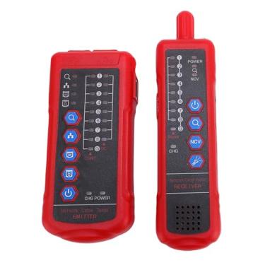 Imagem de Testador de Cabo de Rede, Kit de Ferramentas de Testador Ethernet Com Porta RJ45 RJ11 para CAT5 CAT6, Ethernet Cable Linha Telefônica de Continuidade do Kit de Ferramentas de