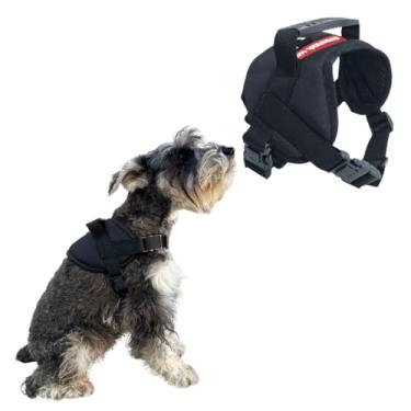 Imagem de Coleira Peitoral Colete P para Cachorros Pequenos - Canadá K9 (preto)