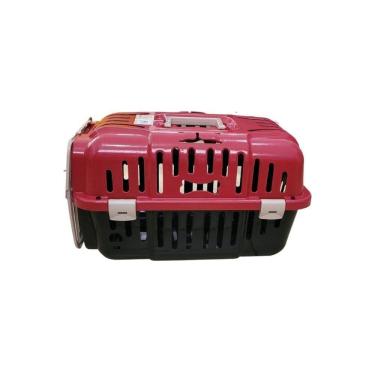 Imagem de Caixa De Transporte Pet Joy Número 1 Vermelha - Furacão Pet