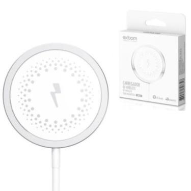 Imagem de Carregador Sem Fio Indução Turbo Compatível Com I phone 11 - Exbom