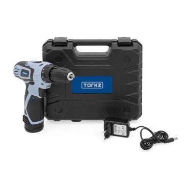 Imagem de Furadeira e Parafusadeira 3/8" Torkz TRB1021 com Bateria 12V