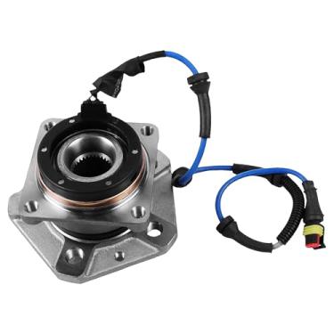 Imagem de INGKAN 197118 Conjunto do cubo do rolamento da roda dianteira, 1 peça, serve para Maserati Coupe 03-07/GranCabrio 10-19/GranTurismo 08-19/Quattroporte 03-13 Substitui OE 197118 000197118