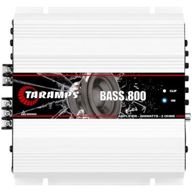 Imagem de Módulo Taramps BASS 800 2 ohms 800 W RMS Amplificador Som Automotivo