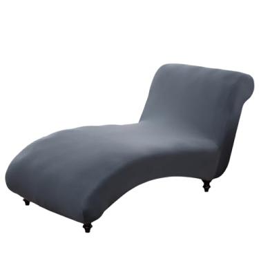 Imagem de LYIYEYAN Capa de espreguiçadeira estampada sem braços, capa elástica para cadeira de espreguiçadeira, confortável, lavável à máquina, para sala de estar, quarto, lounge, tamanho único (estilo 5)