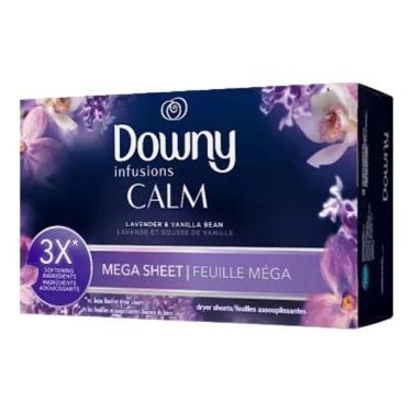 Imagem de Downy Infusions Calm Lenço Amaciante Secadora- 70 Folhas