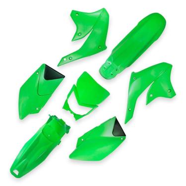 Imagem de Kit Plástico Carenagem Amx Kawasaki Klx 450r 2008 Em Diante