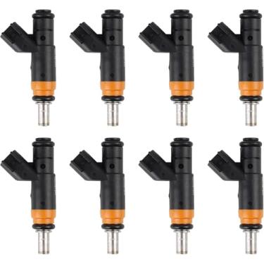 Imagem de Conjunto de 8 injetores de combustível 05037479AA 5037479AB 5037479AC FJ732 RL037479AA RL037479AB RL037479AC para: Dodge Durango Charger 2009-2018 -Ram 1500 250000 35000 2009-2018, Jeep Commander