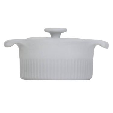 Imagem de Cocotte Refratário 10 cm Branca 218 ml Germer Porcelanas