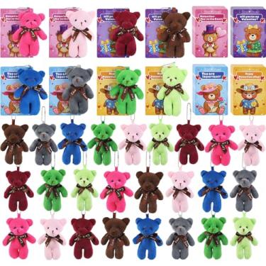 Imagem de RumonZS Vale-presente de Dia dos Namorados com urso de pelúcia, lembrancinhas de festa, prêmio de intercâmbio escolar