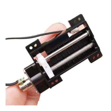 Imagem de 6 mm Slide Screw Stepper Electronic Starter 2 Phase 4 Wire Stroke 30mm Atuador Linear Stepping Electronic Starter com controle deslizante