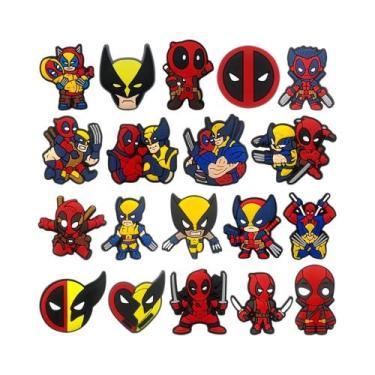 Imagem de Charms De Sapato Marvel Spider-Man Para Meninos, 9-30PCS, Decorações D