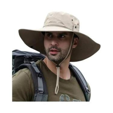 Imagem de Chapéu De Pesca Masculino Resistente a UV Para O Verão, Grande Aba, Pr