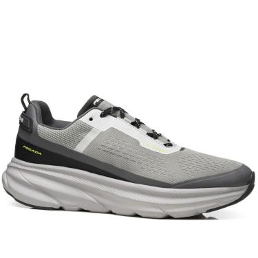 Imagem de Tênis Esportivo Pegada Masculino em Tecido Grafite 191101-02-Masculino