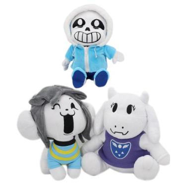 Imagem de Brinquedo de pelúcia Undertales Sans 25-35 cm 300 g 3 unidades/lote - 