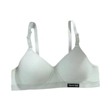 Imagem de Sutiã V Sem Fio De Algodão Para Mulheres, Tamanho AB, Confortável, Com