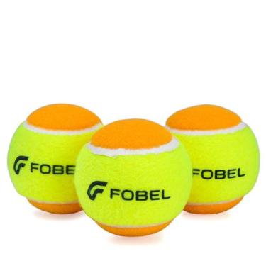Imagem de Bola Beach Tennis Fobel Pack Com 3 Bolas