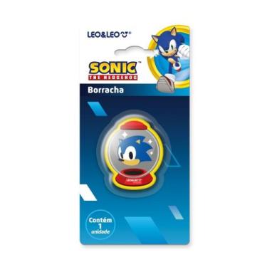 Imagem de Borracha Blister Sortidos Sonic LEO&LEO, Rosto Amarelo
