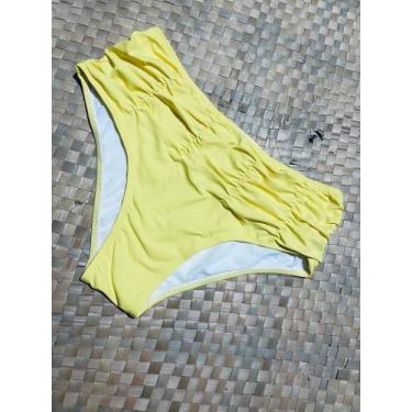 Imagem de Biquíni drapeado avulso - Rafavi, Amarelo, g