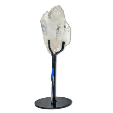 Imagem de Drusa Quartzo Cristal Pedra Natural 3,4Kg 20cm Classe B - CristaisdeCu