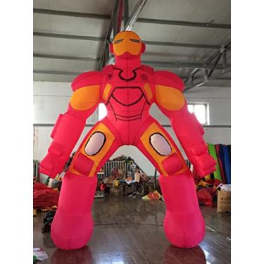 Imagem de Conjunto inflável de homem de ferro, modelo Meichen, adereços de festa em bar super decoração (5 m sem ventilador)