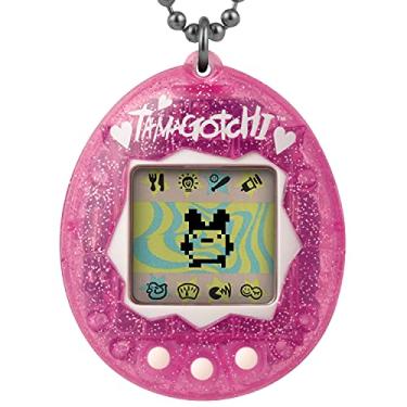 Imagem de Tamagotchi - Glitter rosa original (logotipo atualizado)