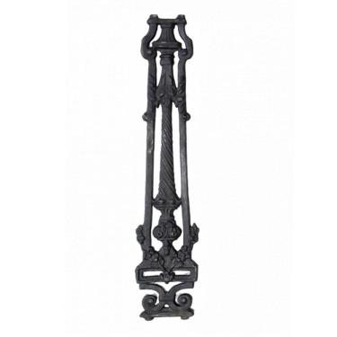 Imagem de Grade Em Ferro Fundido N09 Espada Varanda Sacada 83X28Cm