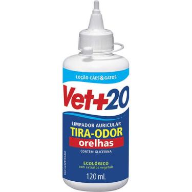Imagem de Limpa Orelhas Vet + 20 Tira Odor - 120ml
