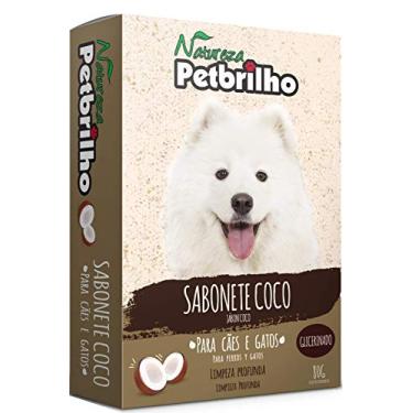 Imagem de Petbrilho Sabonete De Coco Natureza 80G Para Cães