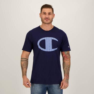 Imagem de Camiseta Champion Pinstripe Marinho-Masculino