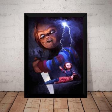Imagem de Quadro Filme Chucky Brinquedo Assassino Arte Terror - Fanarte
