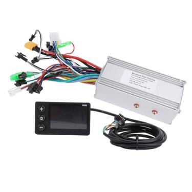 Imagem de Kit de Controlador de Bicicleta Elétrica, 36V 48V 60V 1000W 38A Controlador de Onda Senoidal Sem Escova de 3 Modos 5540 Com Painel de Exibição LCD V890 para Bicicleta Elétrica