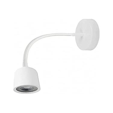 Imagem de Arandela Flexivel Led 4W Branca Leitura Cabeceira Ali85