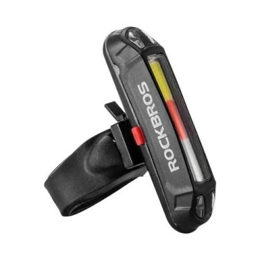 Imagem de Lanterna Traseira LED À Prova d'Água Recarregável Por USB ROCKBROS Luz