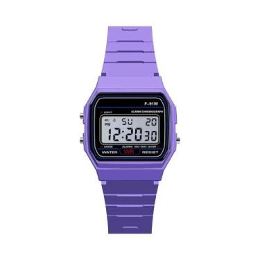 Imagem de Relógio Digital LED Unissex Para Esportes, Relógio De Pulso Infantil, 