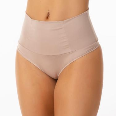 Imagem de Kit com 4 Calcinhas Segura Cintura Cós Alto | Kit 4un.  5167