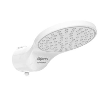 Imagem de Chuveiro Zagonel Moment 4 Temperaturas Branco, 220V, 4400W