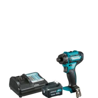 Imagem de Furadeira Parafusadeira A Bateria 12v 4ah Df033dz Bivolt - MAKITA, Biv
