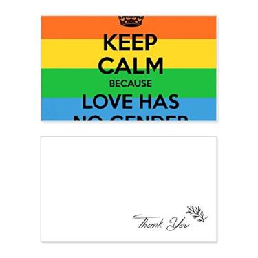 Imagem de Cartão de agradecimento Gay LGBT Transgênero Bisexuais Transgênero LGBT Cartão de agradecimento de aniversário