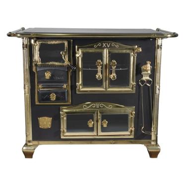 Imagem de Fogao a Lenha Venax n 2 Princess Preto Gold