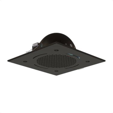 Imagem de Suporte Alexa Echo Pop para Embutir no Teto Gesso Parafuso Anti Furto Modelo Quadrado